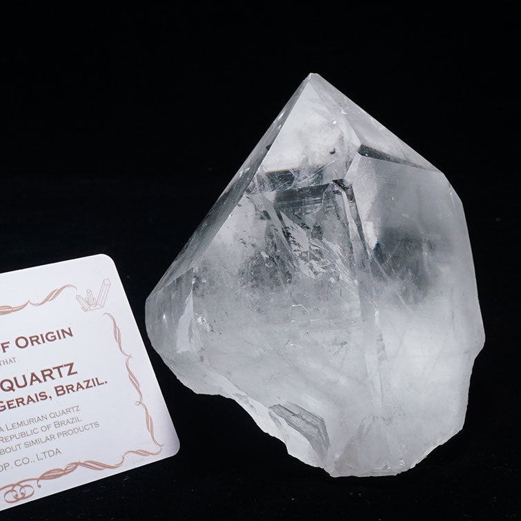 レムリアンシード 水晶 クラスター ブラジル ミナスジェライス州 コリント産 証明書付属 一点物 282-316