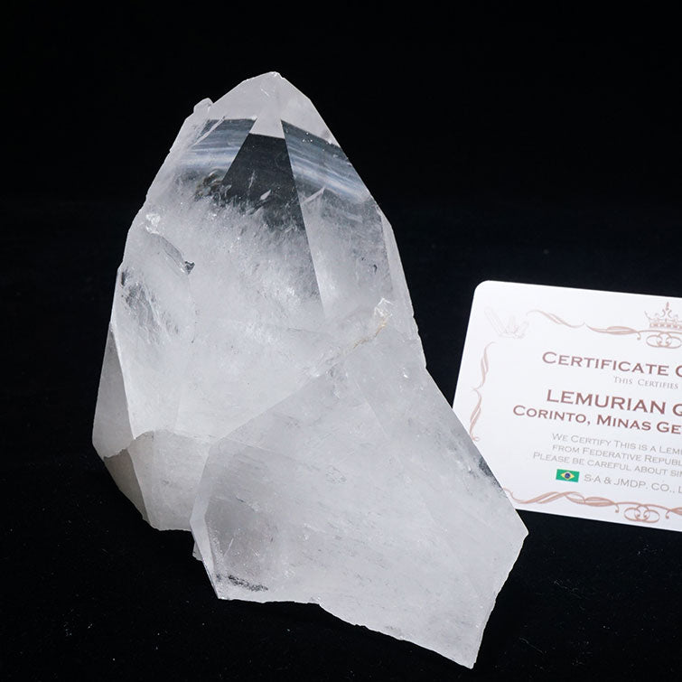 水晶クラスター ブラジル ミナスジェライス州 コリント産 証明書付属