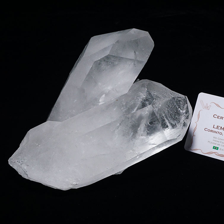 1.1Kg レムリアンシード 水晶 クラスター ブラジル ミナスジェライス州 コリント産 証明書付属 一点物 282-328