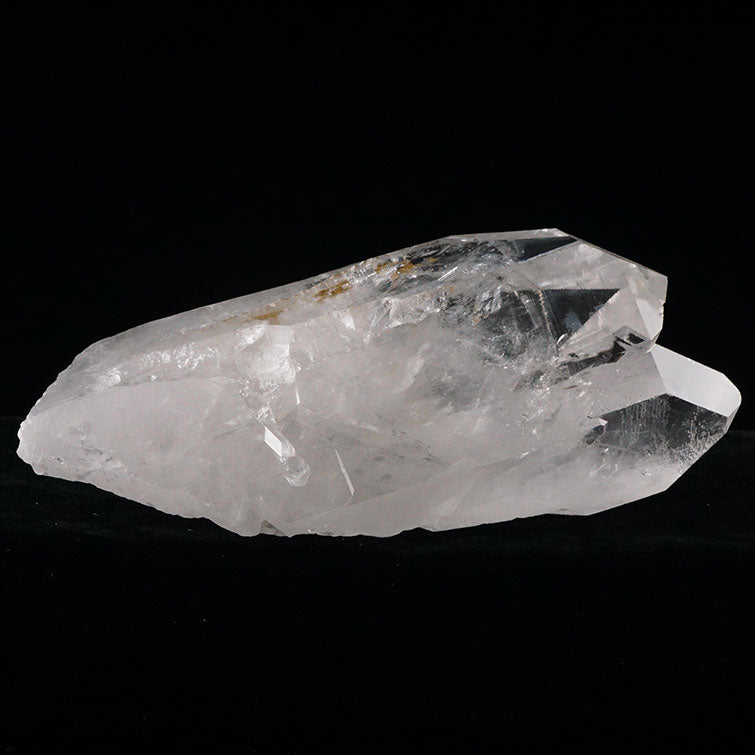 水晶 クラスター 虹入り ツインクリスタル アーカンソー産 282-385