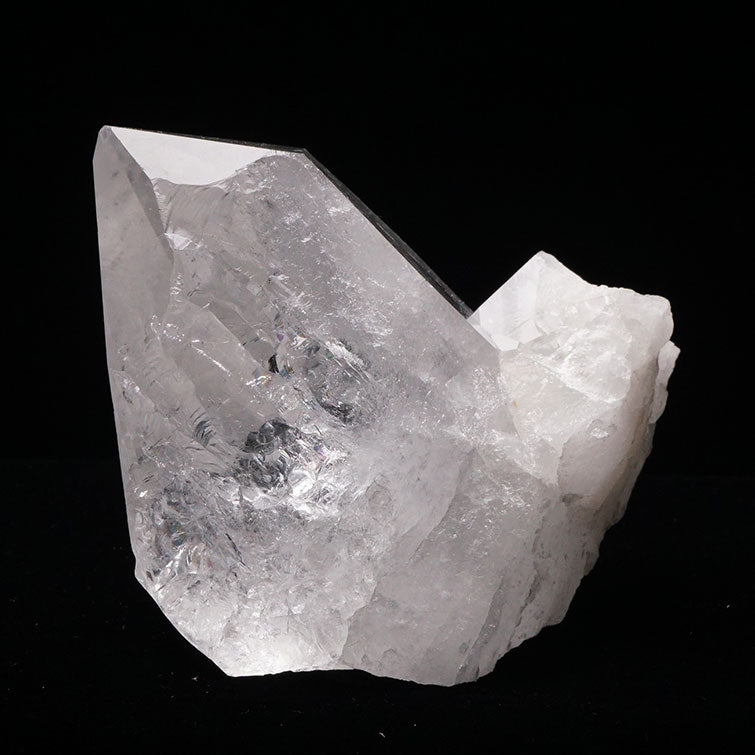 水晶 クラスター 虹入り アーカンソー産 原石 一点物 282-481