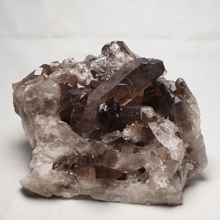 2.8Kg スモーキークォーツ クラスター 原石 煙水晶 モリオン 黒水晶 ブラジル産 一点物 282-496
