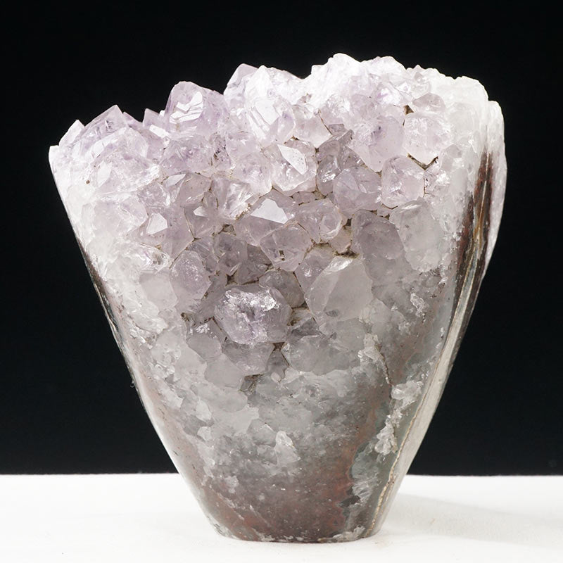 フラワーアメジストクラスター ウルグアイ産 花型 amethyst 原石 一点