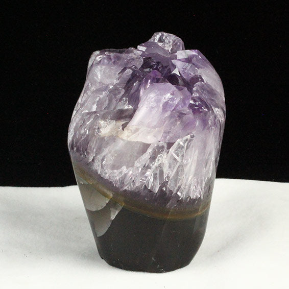 アメジストクラスター 原石 ウルグアイ産 花型 フラワー amethyst 一点物 282-649