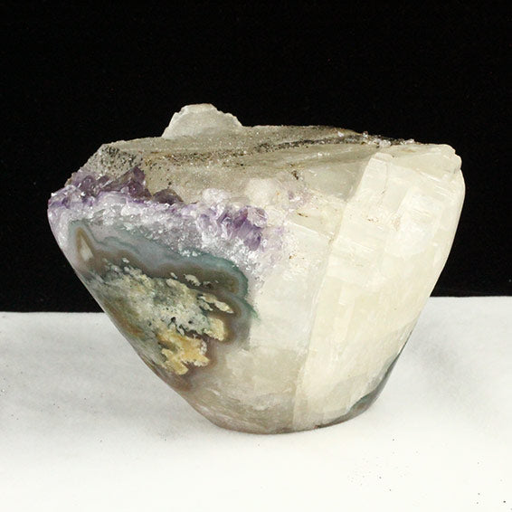 アメジストクラスター 原石 ウルグアイ産 花型 フラワー amethyst 一点物 282-660