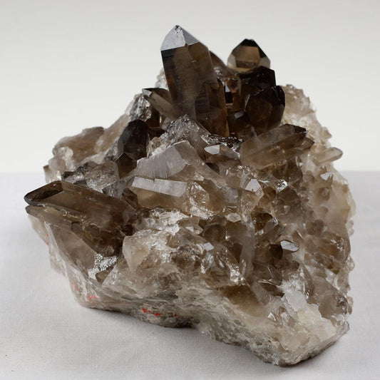 2Kg スモーキークォーツ クラスター ブラジル産 煙水晶 原石 一点物 292-53