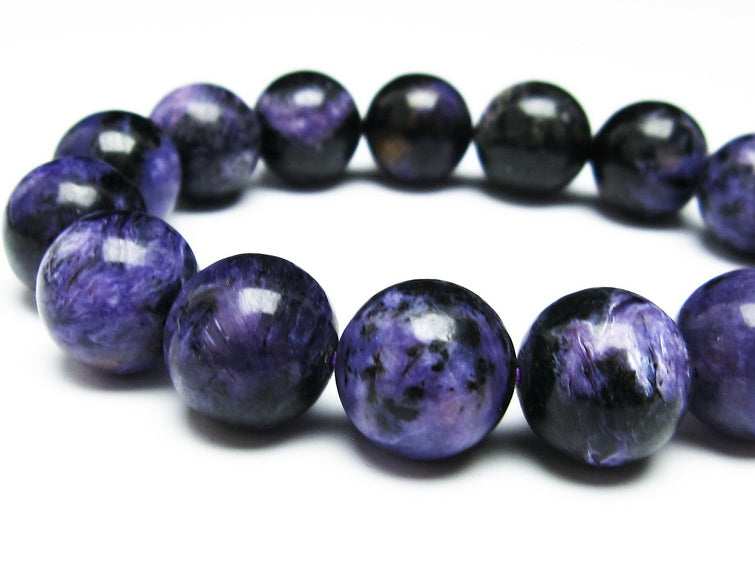 チャロアイト ブレスレット 15mm 一点物 111-32099
