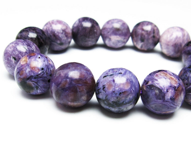 チャロアイト ブレスレット 15mm 一点物 111-32101