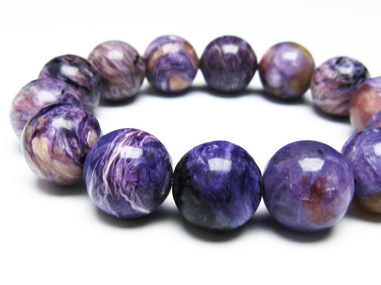 チャロアイト ブレスレット 16mm 一点物 111-32103