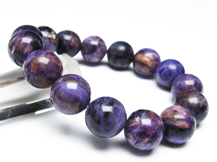 チャロアイト ブレスレット 14mm 一点物 111-32109