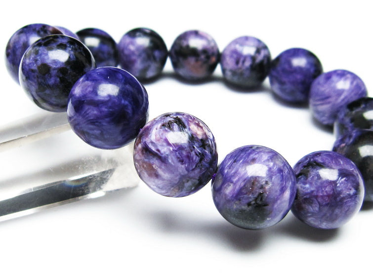チャロアイト ブレスレット 15mm 一点物 111-32111