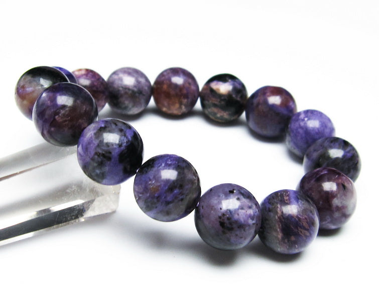 チャロアイト ブレスレット 14mm 一点物 111-32113