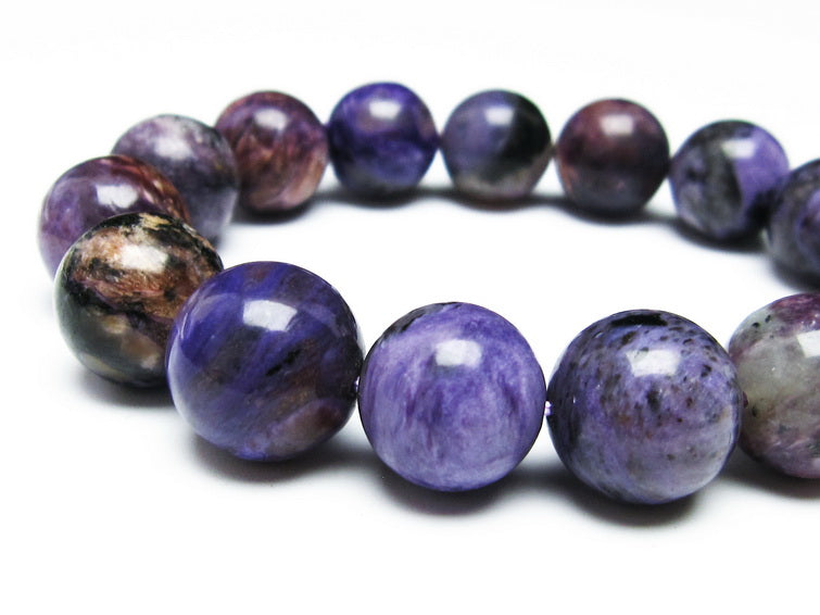 チャロアイト ブレスレット 14mm 一点物 111-32113