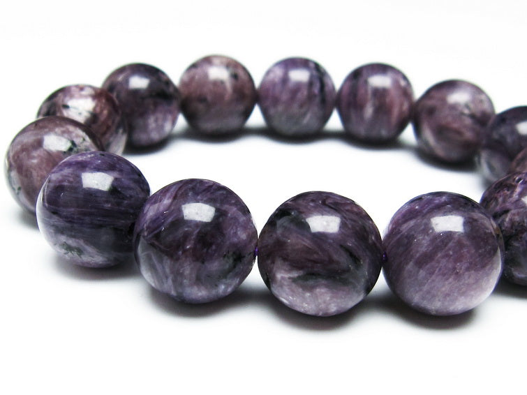 チャロアイト ブレスレット 16mm 一点物 111-32145