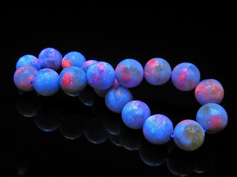 ハックマナイト ブレスレット 12mm 一点物 111-33285