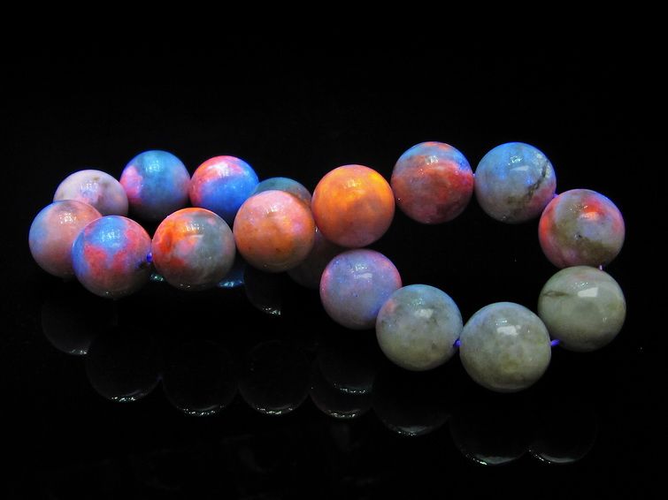ハックマナイト ブレスレット 12mm 一点物 111-33294