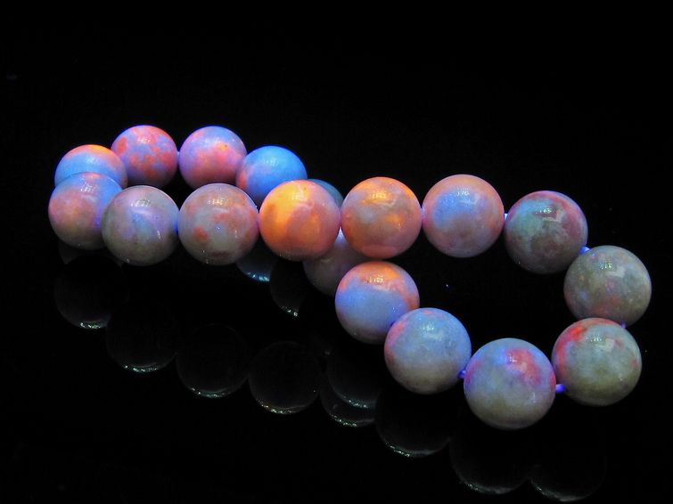 ハックマナイト ブレスレット 12mm 一点物 111-33332