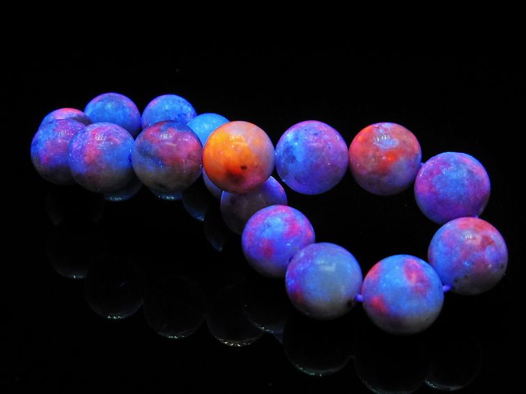 ハックマナイト ブレスレット 12mm 一点物 111-33359