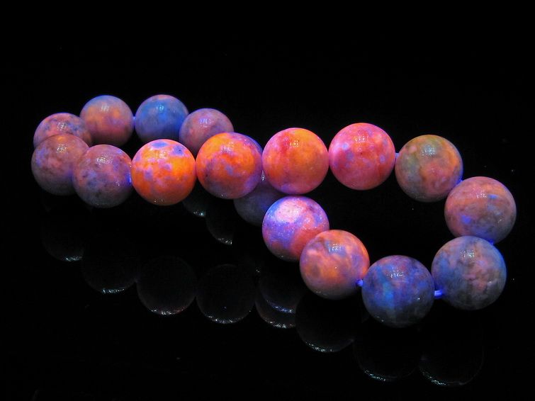 ハックマナイト ブレスレット 12mm 一点物 111-33373
