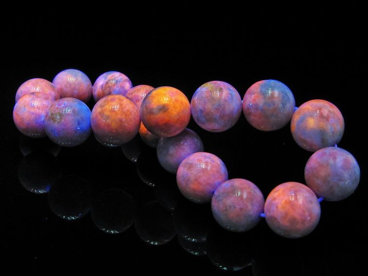 ハックマナイト ブレスレット 12mm 一点物 111-33374