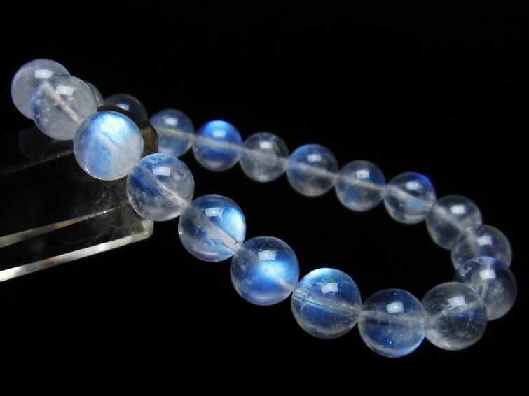 ムーンストーン ブレスレット 9mm 一点物 111-36023