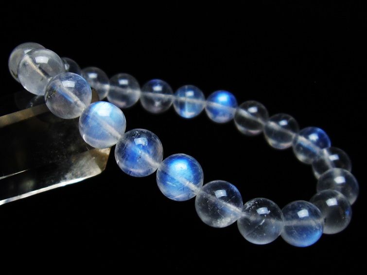 ムーンストーン ブレスレット 9mm 一点物 111-36027