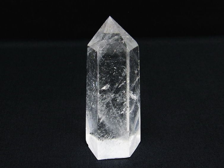 水晶 六角柱 水晶 ポイント 一点物 142-6912