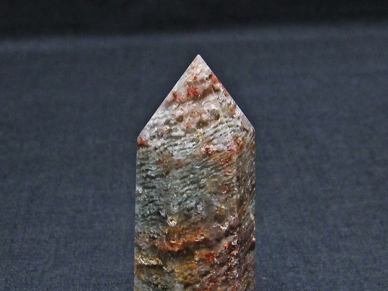 ガーデンファントム 六角柱 ガーデンクォーツ ポイント 庭園水晶 一点物 142-7402