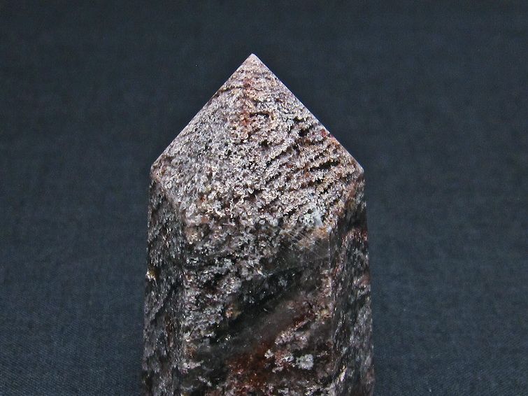 ガーデンファントム 六角柱 ガーデンクォーツ ポイント 庭園水晶 一点物 142-7411