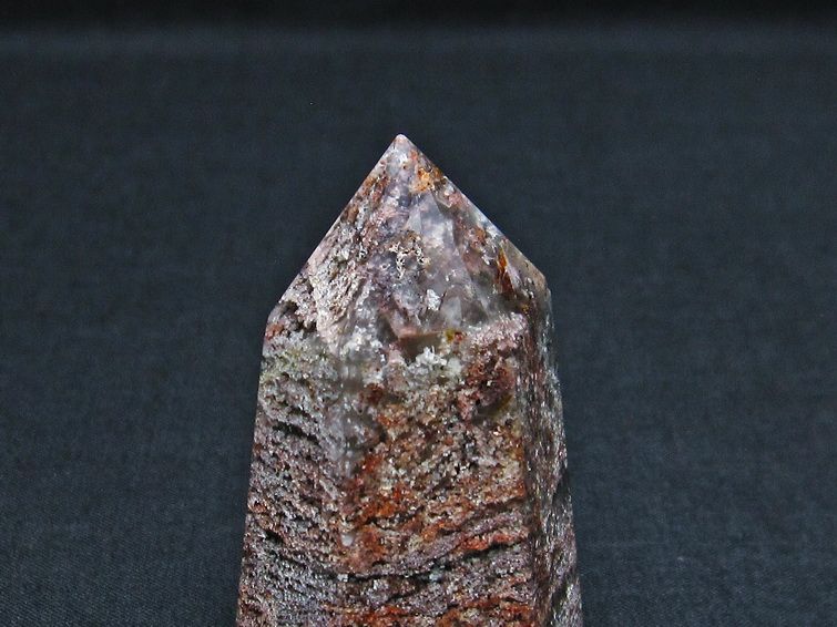 ガーデンファントム 六角柱 ガーデンクォーツ ポイント 庭園水晶 一点物 142-7412