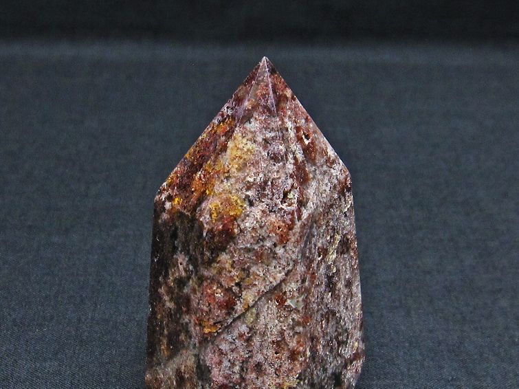 ガーデンファントム 六角柱 ガーデンクォーツ ポイント 庭園水晶 一点物 142-7413