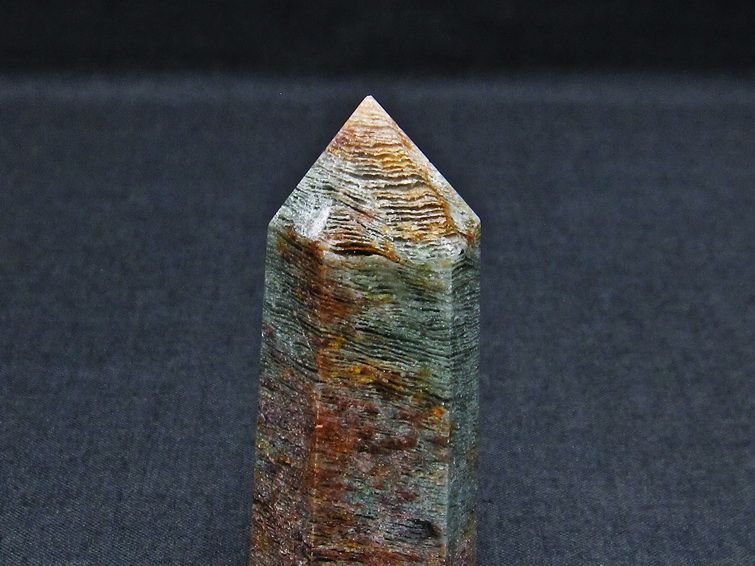 ガーデンファントム 六角柱 ガーデンクォーツ ポイント 庭園水晶 一点物 142-7417