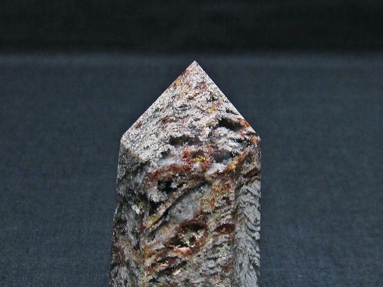 ガーデンファントム 六角柱 ガーデンクォーツ ポイント 庭園水晶 一点物 142-7421