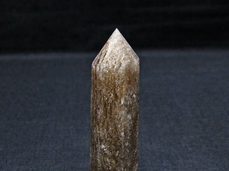 ガーデンファントム 六角柱 ガーデンクォーツ ポイント 庭園水晶 一点物 142-7423