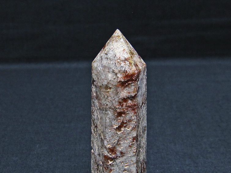 ガーデンファントム 六角柱 ガーデンクォーツ ポイント 庭園水晶 一点物 142-7424