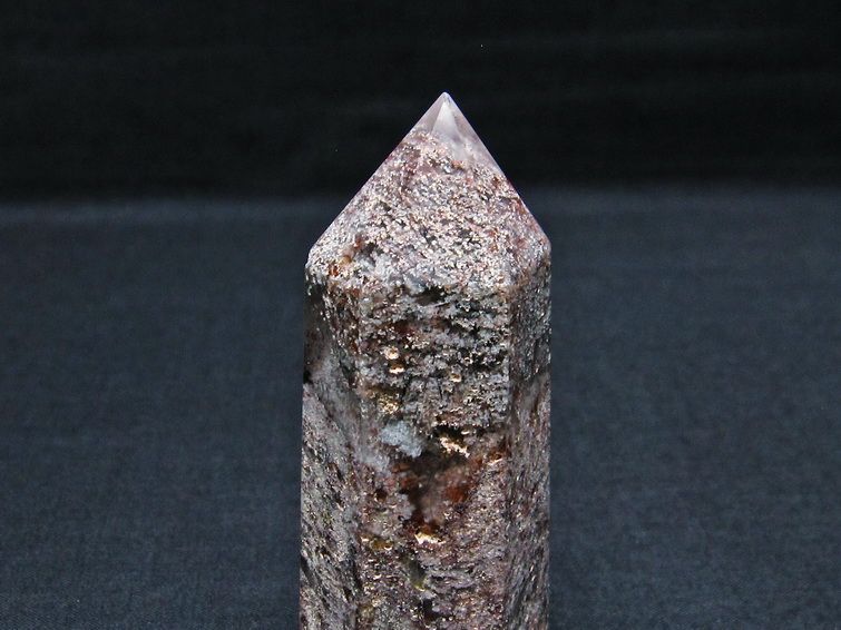 ガーデンファントム 六角柱 ガーデンクォーツ ポイント 庭園水晶 一点物 142-7430