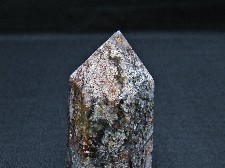 ガーデンファントム 六角柱 ガーデンクォーツ ポイント 庭園水晶 一点物 142-7435