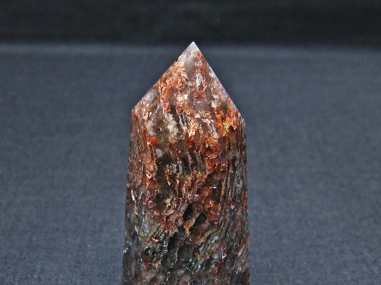 ガーデンファントム 六角柱 ガーデンクォーツ ポイント 庭園水晶 一点物 142-7439