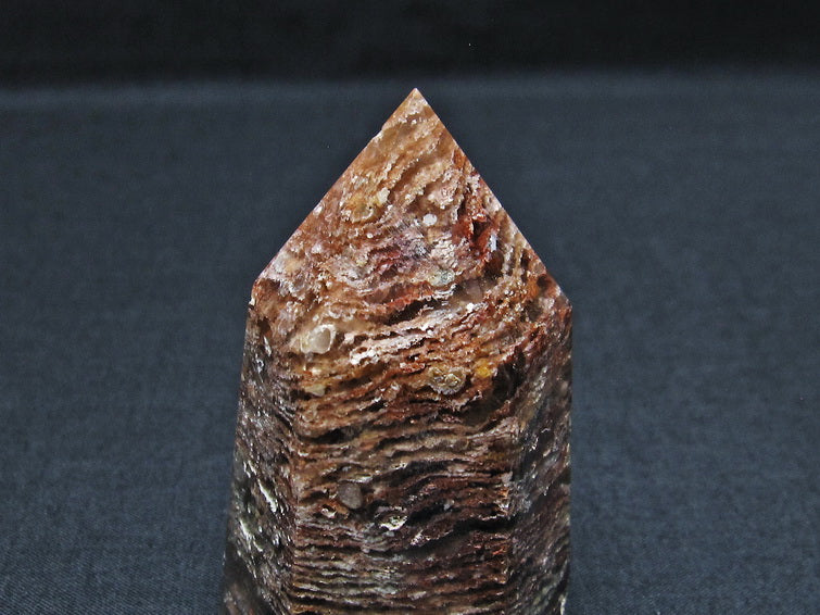 ガーデンファントム 六角柱 ガーデンクォーツ ポイント 庭園水晶 一点物 142-7444