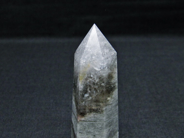 ガーデンファントム 六角柱 ガーデンクォーツ ポイント 庭園水晶 一点物 142-7448