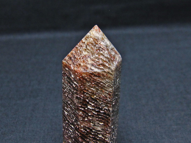 ガーデンファントム 六角柱 ガーデンクォーツ ポイント 庭園水晶 一点物 142-7454