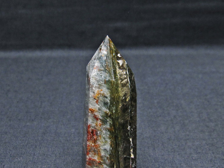 ガーデンファントム 六角柱 ガーデンクォーツ ポイント 庭園水晶 一点物 142-7456