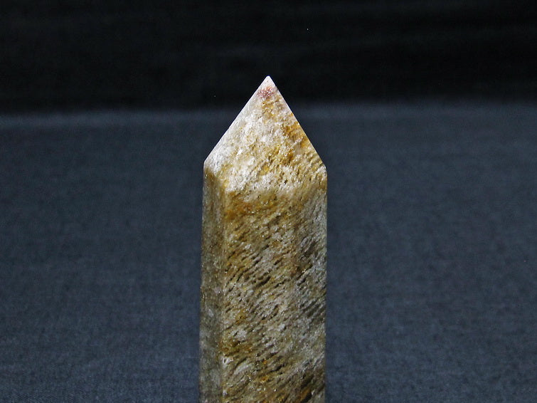 ガーデンファントム 六角柱 ガーデンクォーツ ポイント 庭園水晶 一点物 142-7458