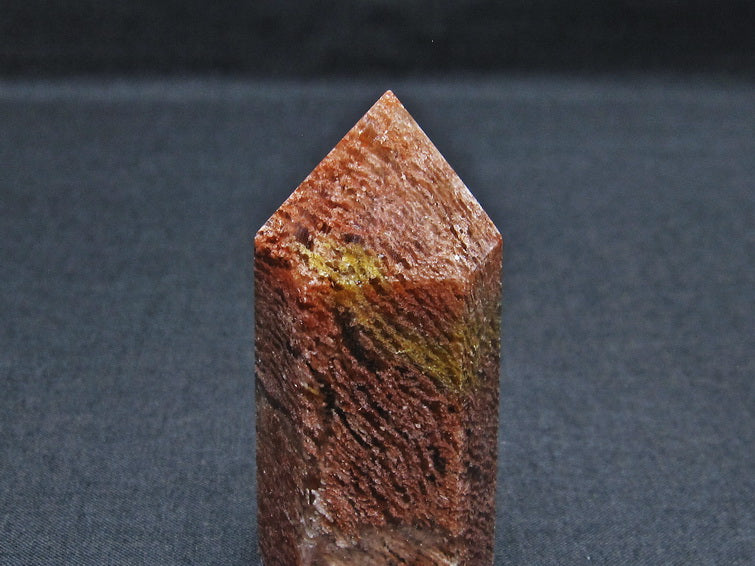 ガーデンファントム 六角柱 ガーデンクォーツ ポイント 庭園水晶 一点物 142-7465