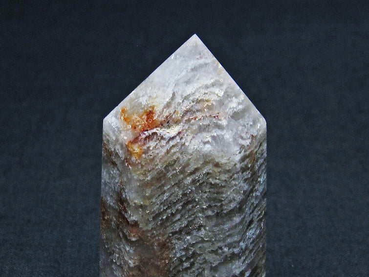 ガーデンファントム 六角柱 ガーデンクォーツ ポイント 庭園水晶 一点物 142-7472