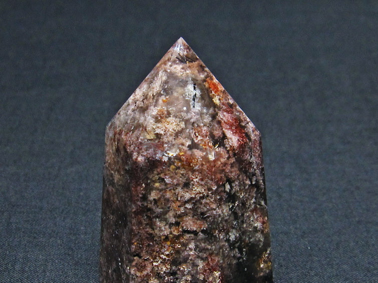 ガーデンファントム 六角柱 ガーデンクォーツ ポイント 庭園水晶 一点物 142-7480