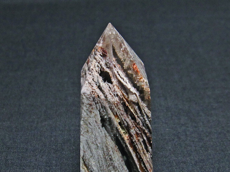 ガーデンファントム 六角柱 ガーデンクォーツ ポイント 庭園水晶 一点物 142-7481