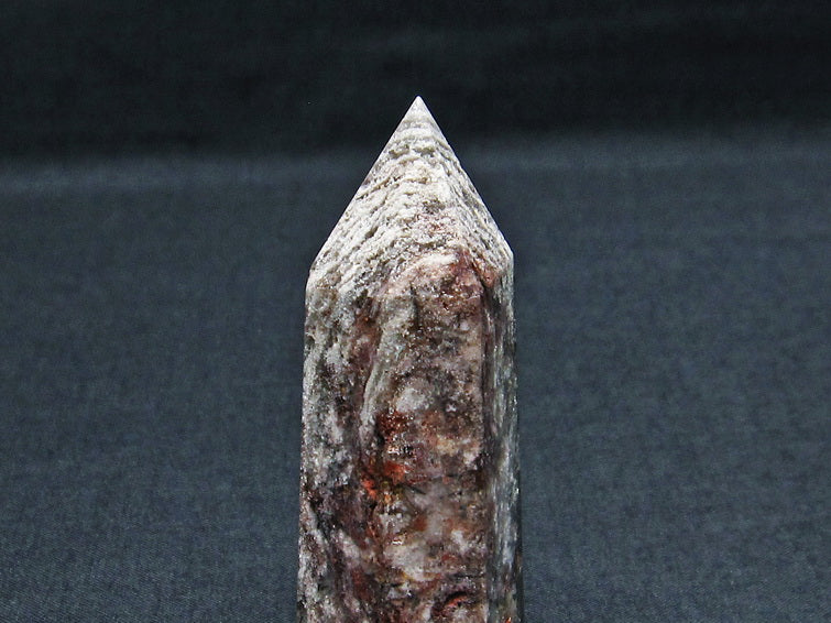 ガーデンファントム 六角柱 ガーデンクォーツ ポイント 庭園水晶 一点物 142-7484