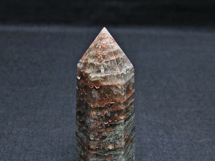 ガーデンファントム 六角柱 ガーデンクォーツ ポイント 庭園水晶 一点物 142-7492