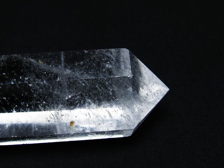 水晶 六角柱 ダブルポイント 原石 ポイント 一点物 142-7923